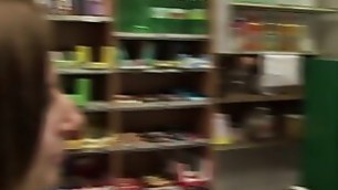 Pay To Fuck A Czech Milf Right Behind Store Counter