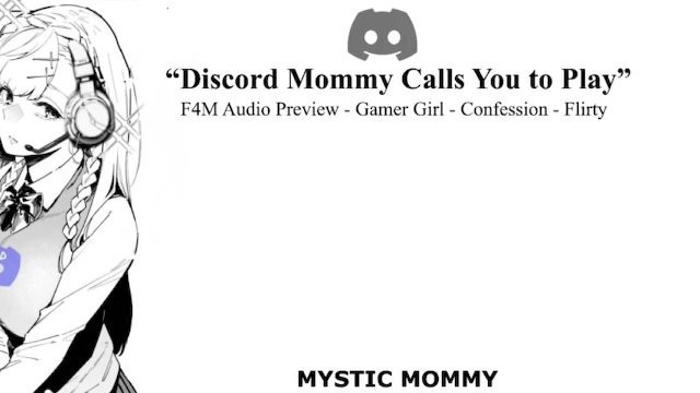 “discord Mommy Calls you to Play..” [F4M] AUDIO ASMR ROLEPLAY