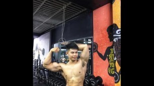 Asian Handsome Muscle Jerking his Cock off / Video 26 / Asian Hot