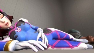 [SFM] D.Va Headscissor & Neck Snap