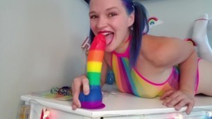 Happy Birthday! Love, your Rainbow Slut Trailer