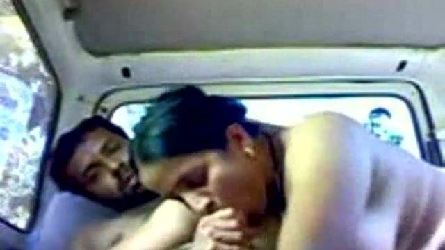 mature indian lady ejaculates in a van