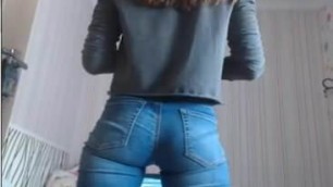 Jeans awesome tease