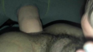 Wife pegging ass hole cunt strapon dildo gapping butthole