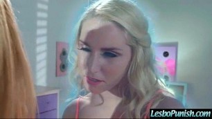 Mean Lesbians Punish With Dildos Hot Cute Girl clip-29