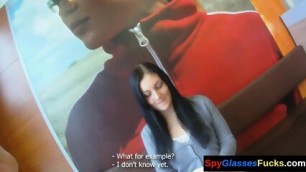 Real Euro Chick Doggystyled On Spycam